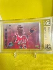 Michael Jordan 1994-95 Skybox Emotion #100 ~BGS 9.5 GEM MINT!!~~~ w/ Subgrades!!