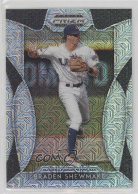 2019 Panini Prizm Draft Picks Mojo Prizm 12/49 Braden Shewmake #84 3d6