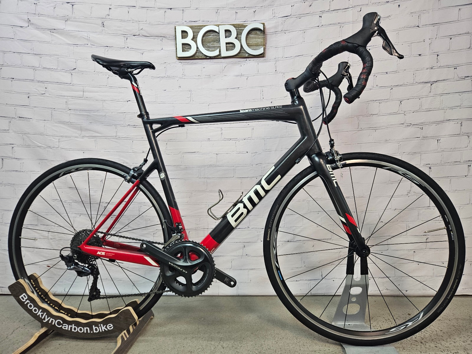 2014 BMC Teammachine SLR02 Carbon Fiber Road Bike Ultegra 60cm XL