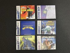 Game Boy Color Instruction Manuals