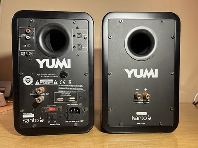 Kanto YUMI 30W Powered Bluetooth Bookshelf Speakers Pair Matte
