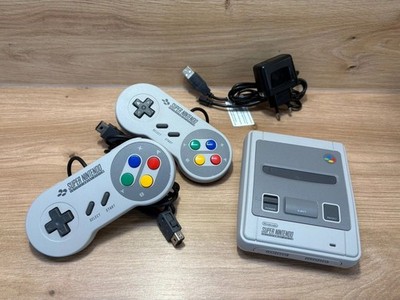 Nintendo SNES Mini Konsole + 2 Controller Super Nintendo Classic Mini | GEPRÜFT