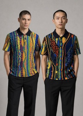 2 Neue Carlo Colucci Polo-Shirts Im Bundle / Gr. L