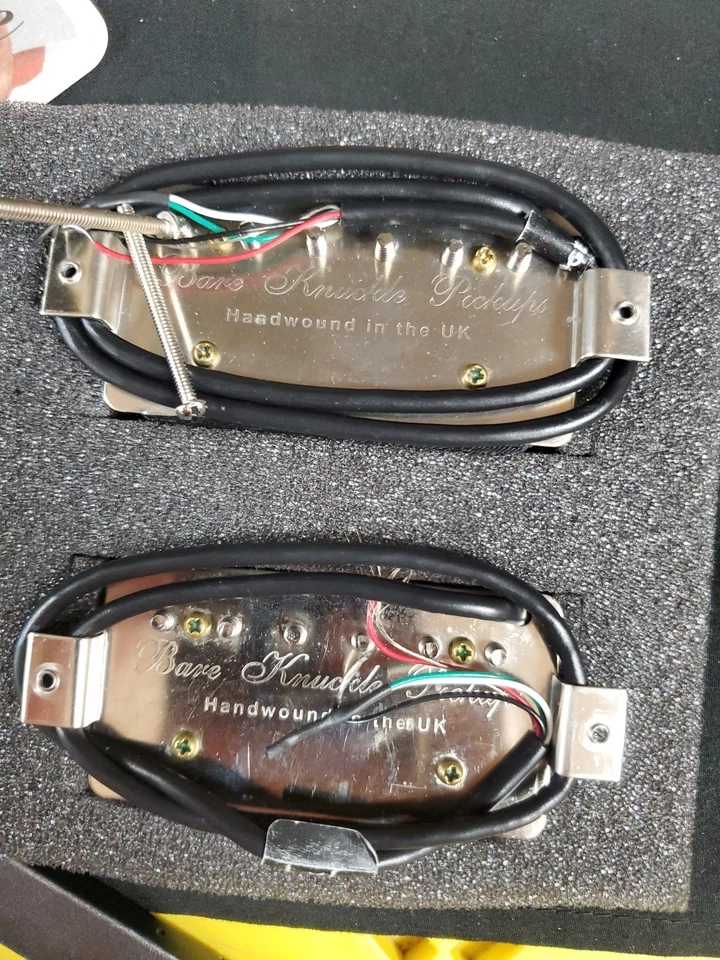 Juego de pastillas Humbucker abiertas de 6 cuerdas Bare Knuckle Ragnarok 50 mm NUEVO Foto 4 de 4