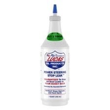 Lucas 10011 Power Steering Stop Leak - 32 oz, White