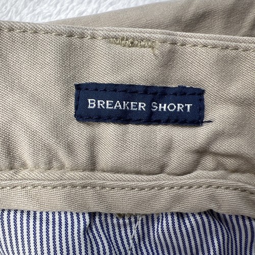 Vineyard Vines Breaker Shorts Flat Front Zip 4 Pockets Men 28 Tan - Picture 12 of 13