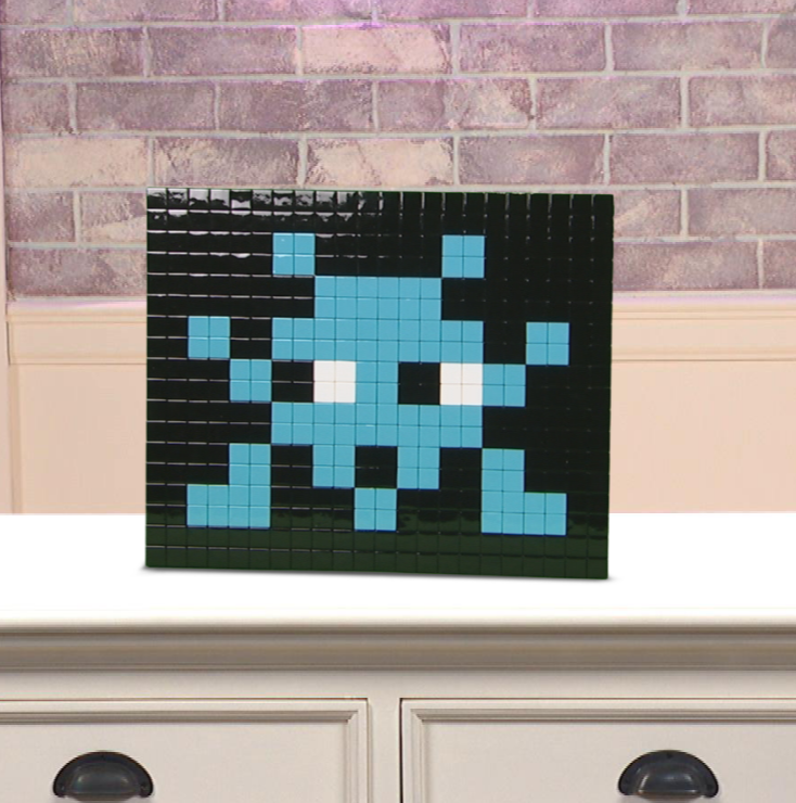 INVADER NY_173 ALIAS - exact/unique reproduction of STREET ART at