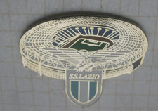 SS LAZIO ROM / STADION  / ITALIEN FUSSBALL SERIE A ............ Sport Pin (226d)