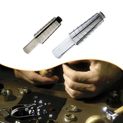 DIY Schmuckherstellung Kit mit Edelstahl Ring Dehner Sizer Werkzeug für Finger