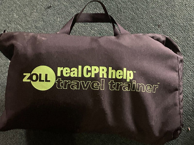 ZOLL REAL CPR TRAVEL TRAINER FOR ZOLL AED CPR Manikin w/ AED Pro Defibrillator