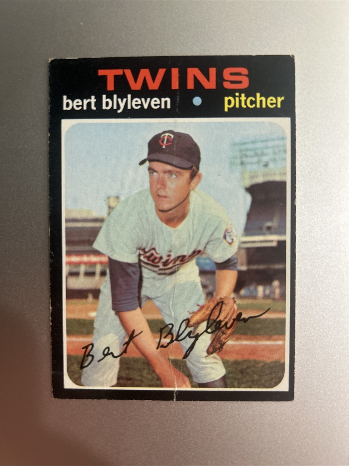 1971 Topps - Bert Blyleven #26 Crease (RC) Minnesota Twins HOF