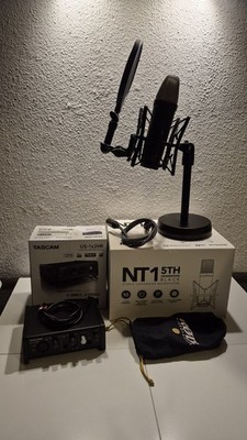 Rode NT1 5th Generation Großmembran-Kondensatormikrofon, Schwarz -Neuwertig-
