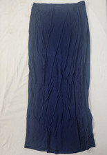 Ralph Lauren Women's French Navy Blue Long Skirt NOS New Vintage  MEDIUM 89