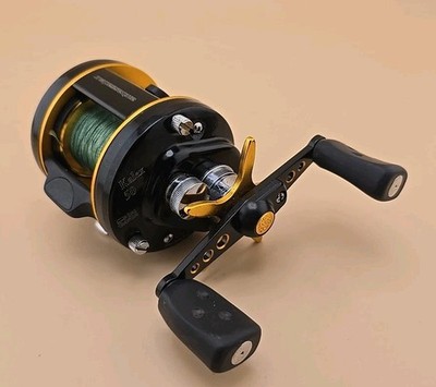 【AbuGarcia】KALEX50 Abu Garcia Ambassadeur Kalex 50 Baitcasting Reel – Black & Gold
