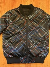 APPLE WWDC 2020 BOMBER JACKET XS Black Extra Small Reversible Software iPad Apps