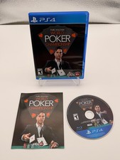 Sony PS4 Pure Hold'em World Poker Championship Complete w/ Case & Manual
