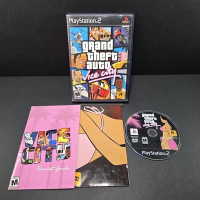 B2G1 Free   Grand Theft Auto Vice City (PS2)   Very Good Condition   CIB w/ Map