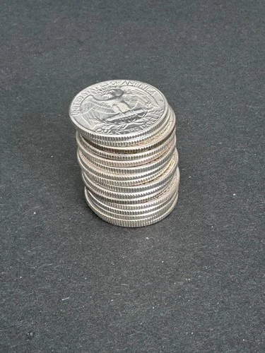 Pre-1965 90% Silver Quarters UNC