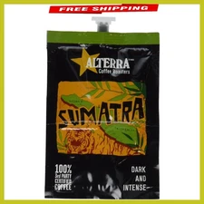ALTERRA Sumatra Dark Roast Capsules | Caffeinated Coffee Experience - 20 Count
