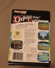 DEFENDER OF THE CROWN FOR NINTENDO NES BOXED & COMPLETE W/INSTRUCTIONS PAL