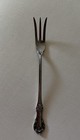 International Sterling Silver  Rose Lemon Fork 5 7/8”Small 3 prong Serving Fork — photo 1
