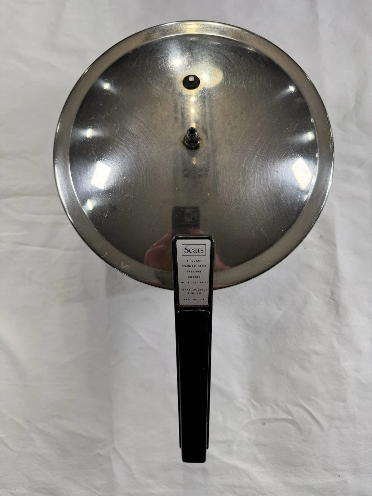 Sears 4 Quarts Pressure Cooker Model 620 Made In The USA