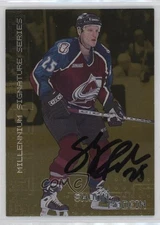 1999-00 ITG Be A Player Millennium Signature Series Gold Shjon Podein #71 Auto