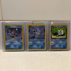 Pokemon Rocket 1st Edition: Dark Blastoise Evo Set! Squirtle, Wartortle