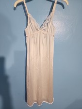 Vintage Sweet Nothings Maidenform Ladies Size32 Full Slip