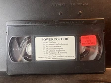 Power Posture VHS Tape By Fitelligence, 1998