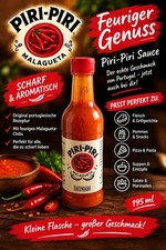 piri piri sauce 195ml,  Grillsalsa, scharf, hot sauce