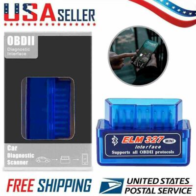 Super Mini V2.1 Bluetooth OBD2 Scanner Read Tool ELM327 Code Reader
