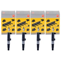 4X NGK 48002 U5001 ZüNdspule FüR Dacia Nissan Opel Renault 1.4-2.0 16V