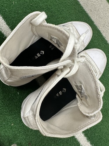 Size 6 - Converse Chuck Taylor All Star Move High White Ivory W - Picture 3 of 10