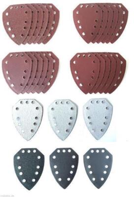30pcs Sandpaper Set Fits PHS 160 C3 PARKSIDE LIDL Hand Grinder