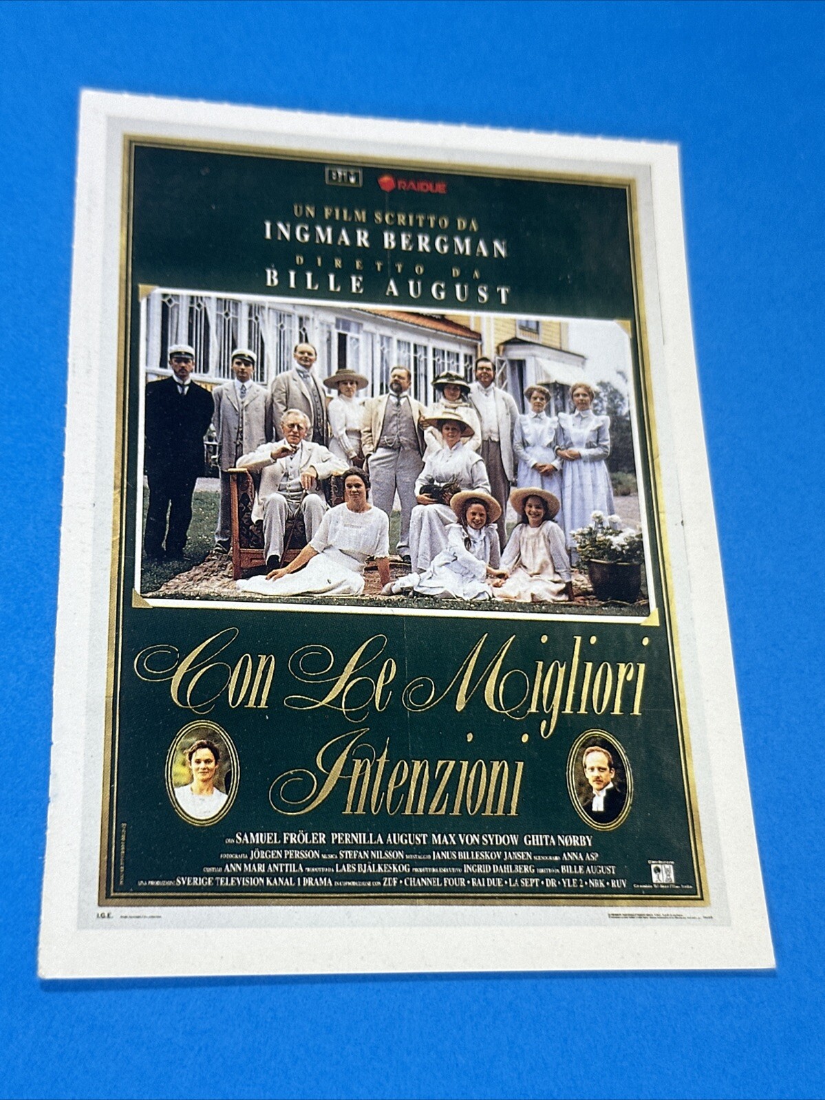 CON LE MIGLIORI INTENZIONI - Locandina Poster - Vintage Versione Ufficiale