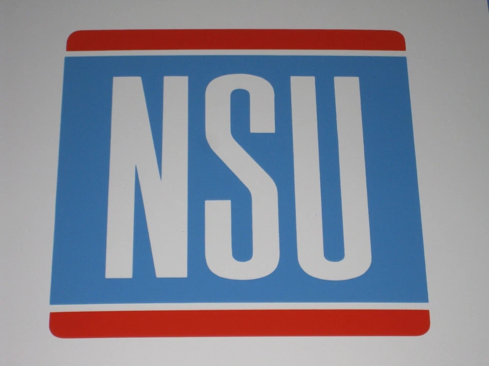 TOP Zustand: NSU Auto Dienst Emaille Schild - Oldtimer Werkstatt Tankstelle - Bild 4 von 4
