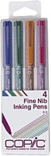 Too Copic Multiliner 4 color Pens set Sketch Pen Marker 0.3mm