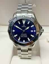 Omega Seamaster 300M 2257.80.00 Royal Navy Clearance Diver With Papers SERVICED 