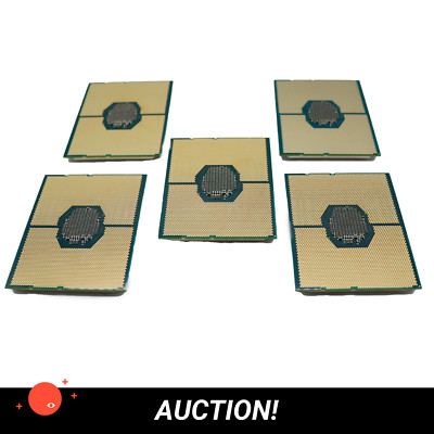 5x Intel Xeon Gold Processor 6230  SRF8W 2.1Ghz 20 Core CPU Hardware