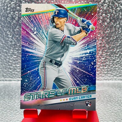 TOPPS 以外　 EVAN CARTER Evan-Carter-Texas-Rangers-2024