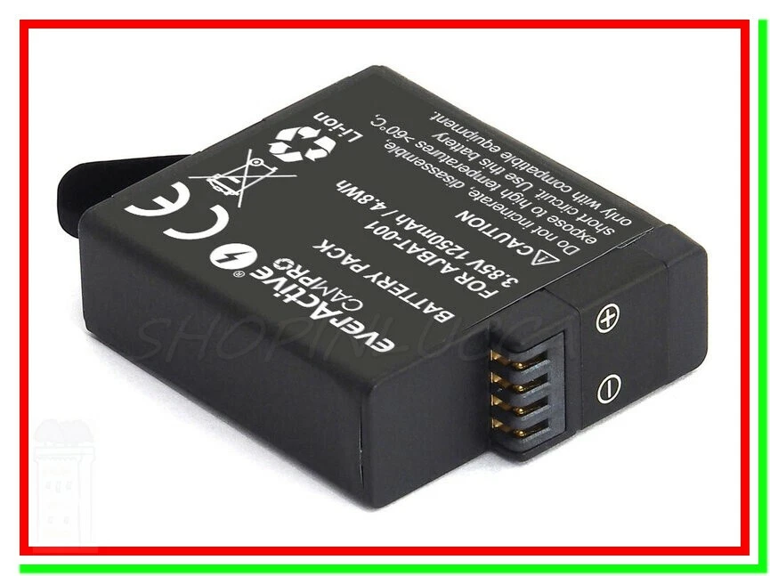 AHDBT-301 Batteria Bateria Per Go Pro Hero 3 3 Gopro3 Gopro 3 - Foto 5