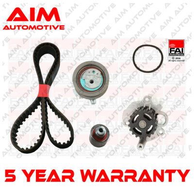 Timing Cam Belt Kit + Water Pump Aim Fits VW Audi Skoda Seat Ford