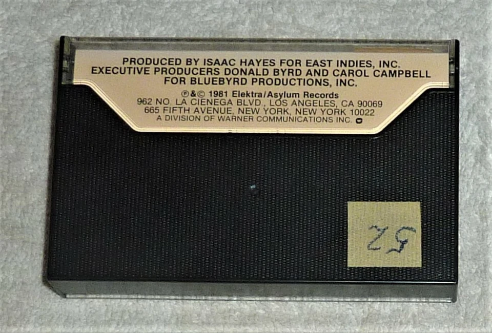 CASSETTE TAPE by DONALD BYRD AND 125TH STREET, NYC "LOVE BYRD" (1981) JAZZ Foto 2 de 4