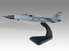 General Dynamics F-111 RAAF Kooka Desk Wood Moveable Wings New Model Small 1/72