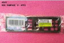 I/O IO Shield For Asus ROG RAMPAGE VI APEX Backplate Motherboard Rear Baffle