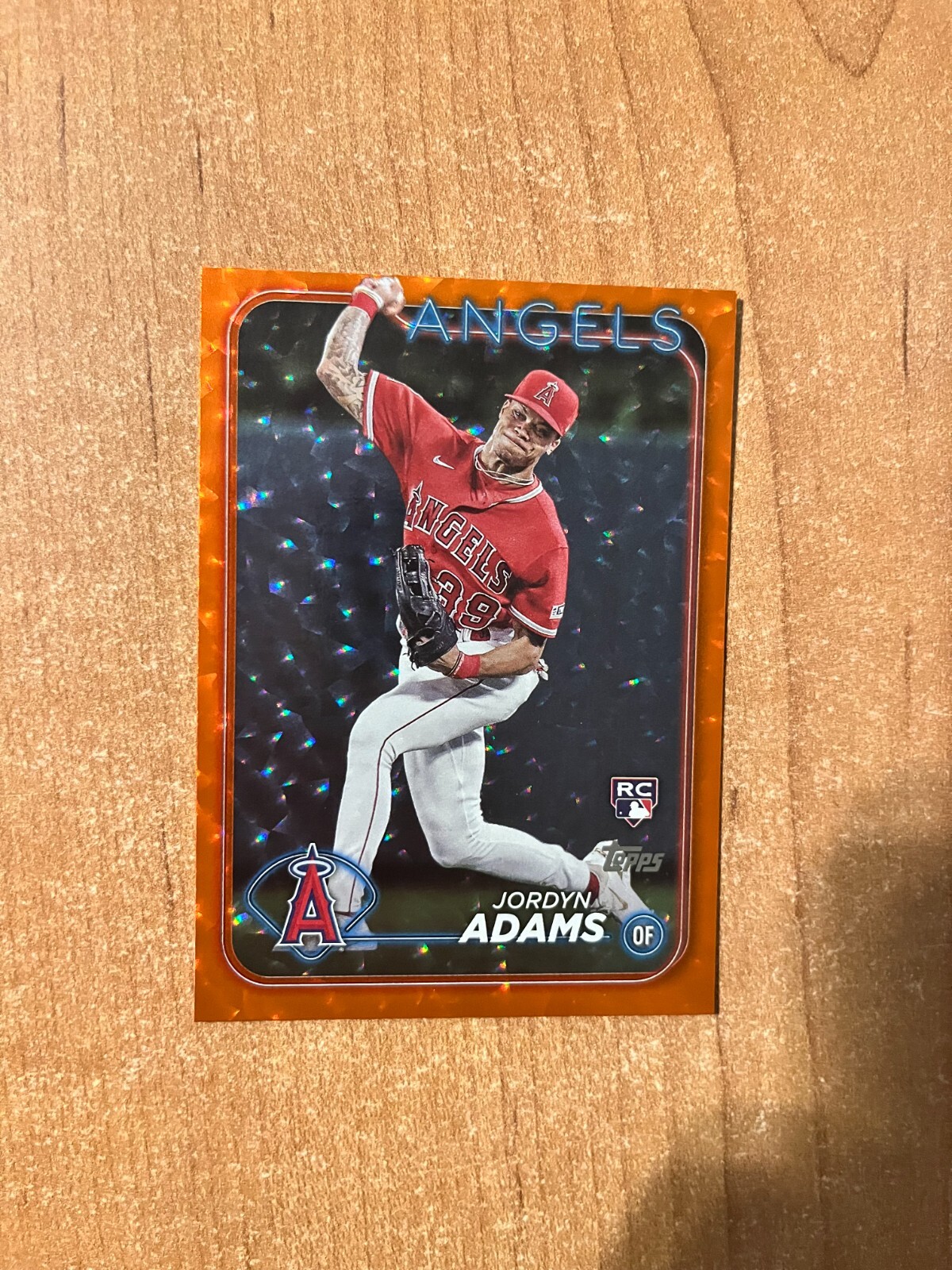 2024 Topps Series 2 - Jordyn Adams - #470 Orange Foil Parallel #d /299