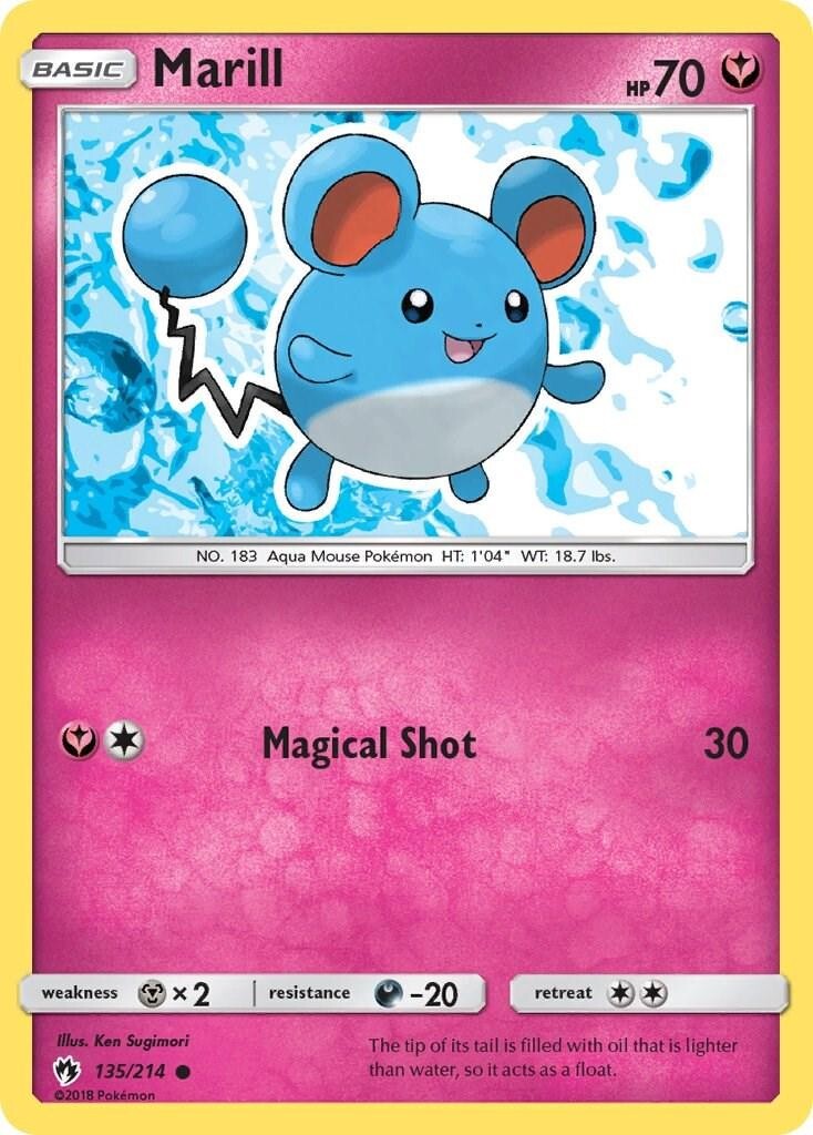 Marill 135/214 Sm-Lost Thunder Regular