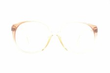 Vintage Terri Brogan 8623 OPTYL Brown Oval Eyeglasses Frame NOS