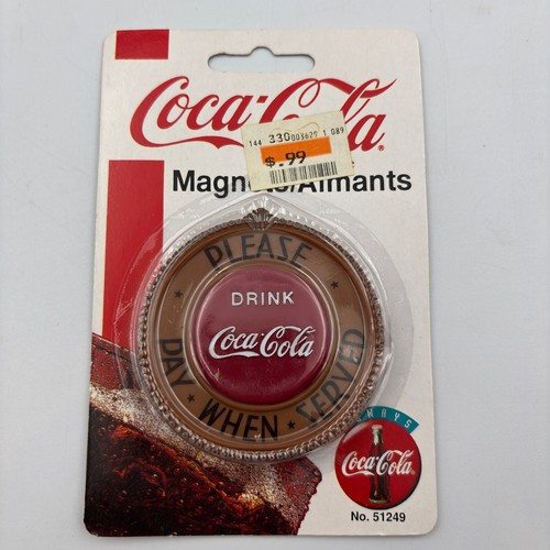 Vintage On Card Coca Cola Coke Refridgerator Magnets - You Pick Brand New - Picture 20 of 31
